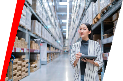 Warehouse management system in operation